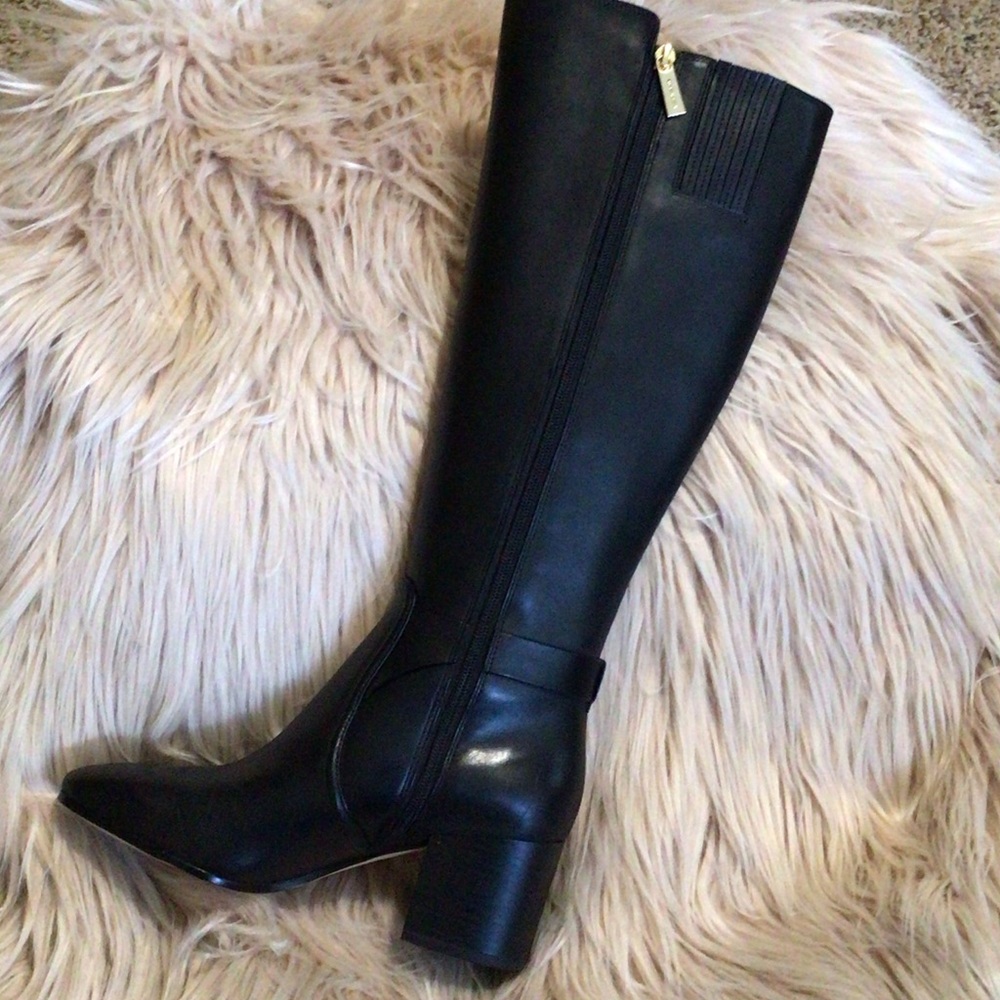 Michael Kors Black Over the Knee Boots